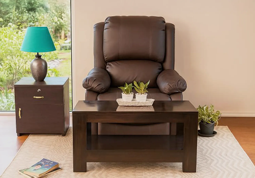 Recliner and Center Table Combo